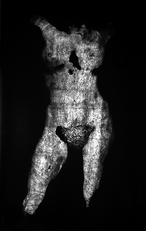 Fotogramm / Körperfotogramm von Henrike Kreck, Fotokunst aus dem Saarland!