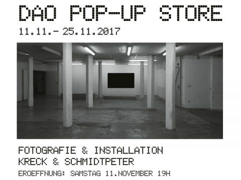 Henrike Kreck - Medienkunst & Fotokunst: DAO POP Up Store, Garelly-Haus, Saarbrücken